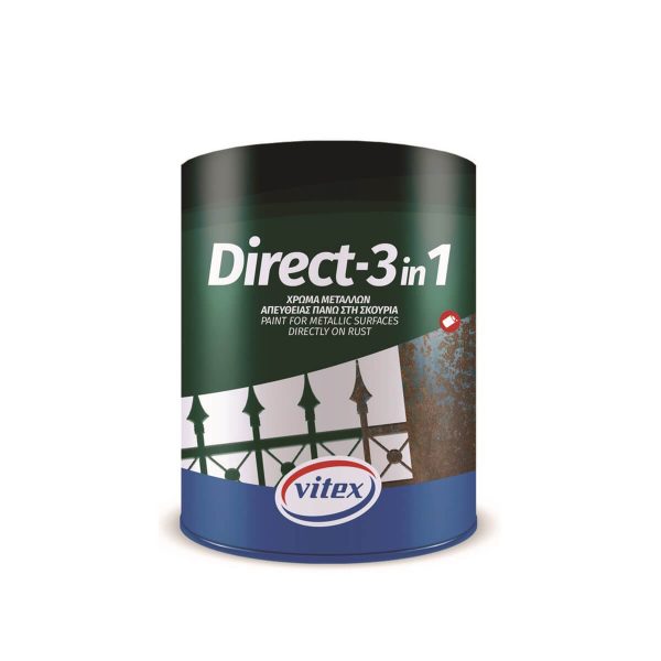 Αντισκωριακό χρώμα Direct 3 σε 1 Vitex